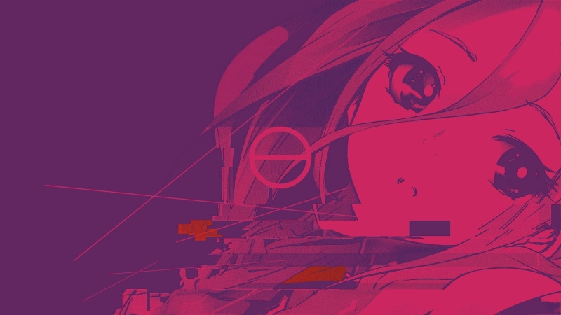 technology, IA (Vocaloid), Vocaloid, character, no people, art and craft, outdoors, 1080P, anime, low angle view, electricity, red, night, anime girls