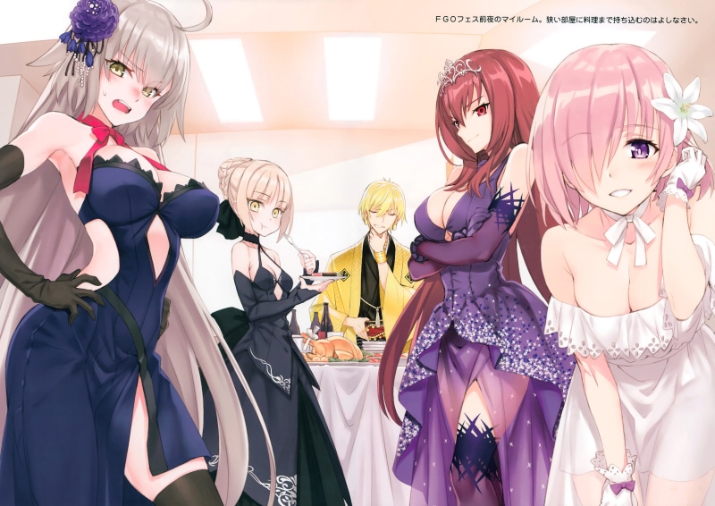 fate, 258482, order, saber, 4K, (fate), grand, matsuryuu, (series), scan, konachan, kyrielite, darc, group, matthew, alter, jeanne, male, gilgamesh, com