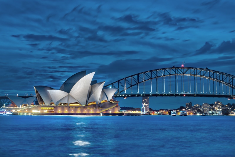 Ocean, travel blog, Harbor  City, opera, hyde, dock, travel  blog, Sydney Opera House, sydney Harbor Bridge, digital  processing, Bay  Harbor, Dusk, opera House