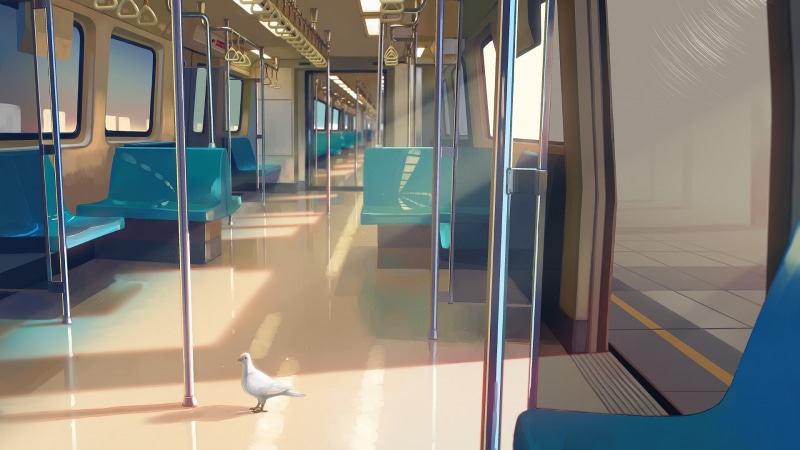1080P, com, vofan, aliasing, realistic, 252561, bird, original, animal, train, nobody, konachan