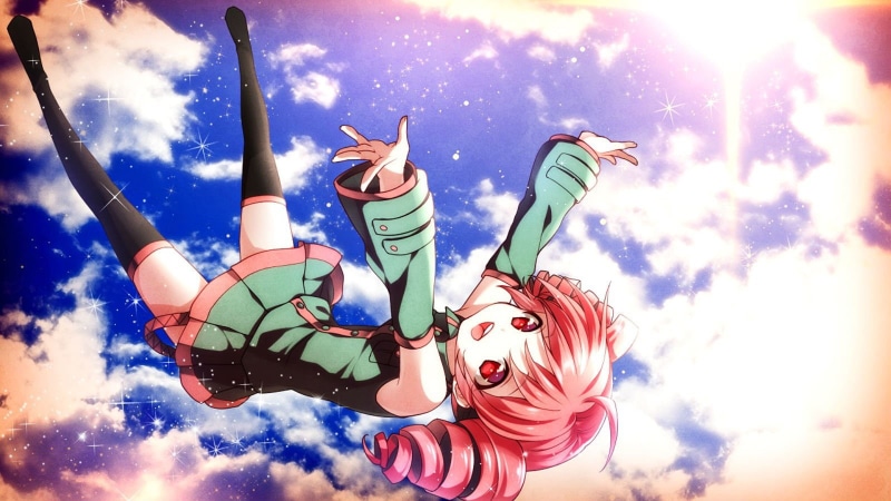 kasane, utau, red, thighhighs, 720P, jyuru, eyes, teto, hair