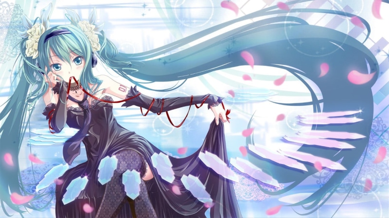 representation, twintails, anime girls, carousel, Vocaloid, women, amusement park ride, leisure activity, creativity, standing, arts culture and entertainment