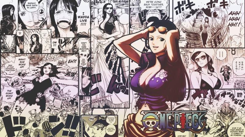 three quarter length, creativity, human representation, young adult, adult, Nico Robin, One Piece, standing, women, digital composite, representation, art and craft