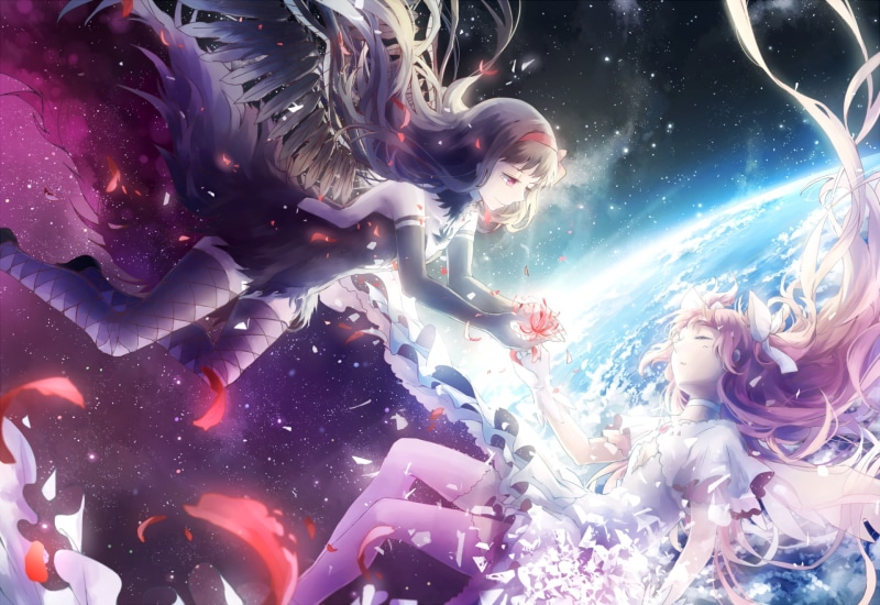 Ultimate Madoka, 1080P, Puella Magi Madoka Magica, Madoka Kaname, Homura Akuma, Homura Akemi, Anime