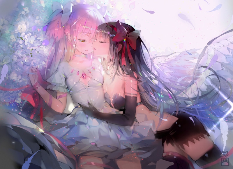 Anime, Ultimate Madoka, Puella Magi Madoka Magica, Madoka Kaname, Homura Akuma, 1080P, Homura Akemi