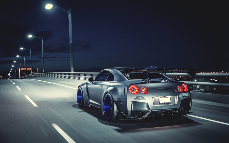 walk, liberty, nissan gtr, gtr, nissan, 1080P