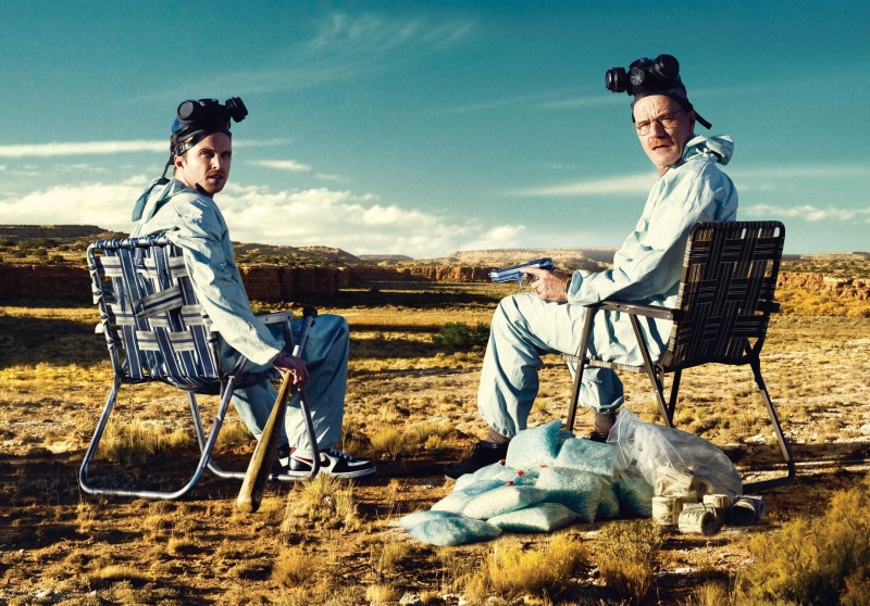 grass, adult, nature, Jesse Pinkman, outdoors, couple - relationship, chair, field, two people, 1080P, landscape, sitting, casual clothing, land, desert