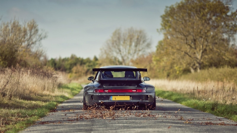 1080P, car, the way forward, plant, day, utility, direction, mode of transportation, transportation, landscape, Porsche 911 RWB, nature, tree, land, sky
