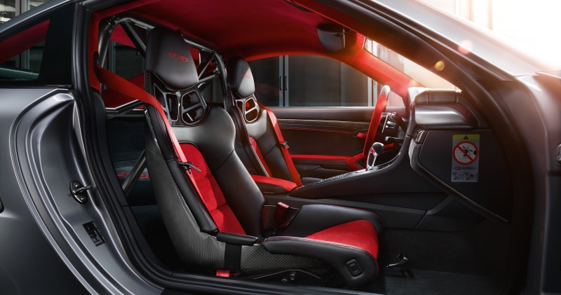 4K, 4K, 2018, Porsche 911 GT2 RS, Interior