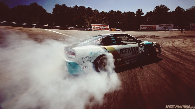 power, s13, montmelo , drive, auto racing, kenda, driving, burnout, urgency, outdoors, nissan, 180sx, architecture, turbo, action, motion, sport, smoke - physical structure
