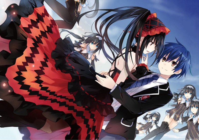 Kurumi Tokisaki, high angle view, clothing, day, celebration, sunlight, women, costume, lifestyles, Date A Live, nature, art and craft, Anime, outdoors