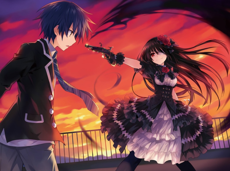 Shido Itsuka, 2K, Date A Live, Kurumi Tokisaki, Anime
