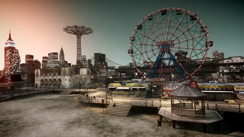 gta, theft, auto, video games, hd, grand, 1080P, wheel, carnival, ferris