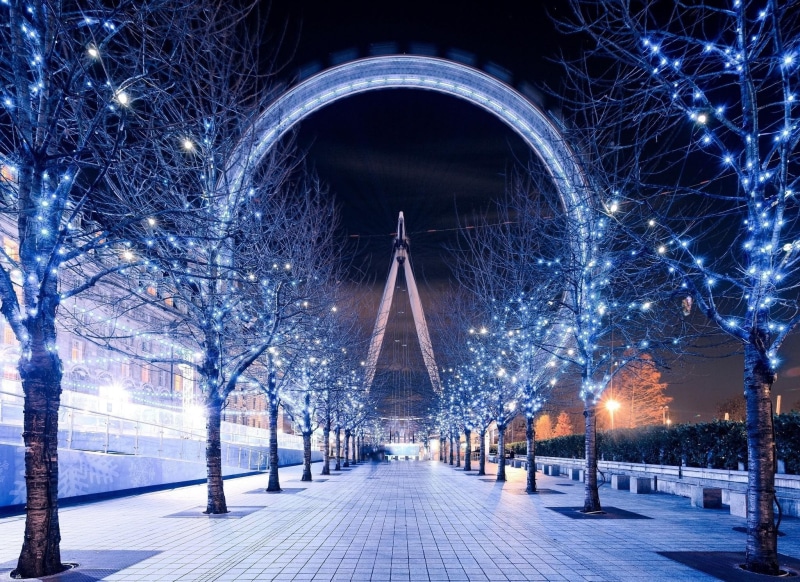 1080P, ferris wheel, ferris, london, london eye, winter, beautiful, eye, wheel