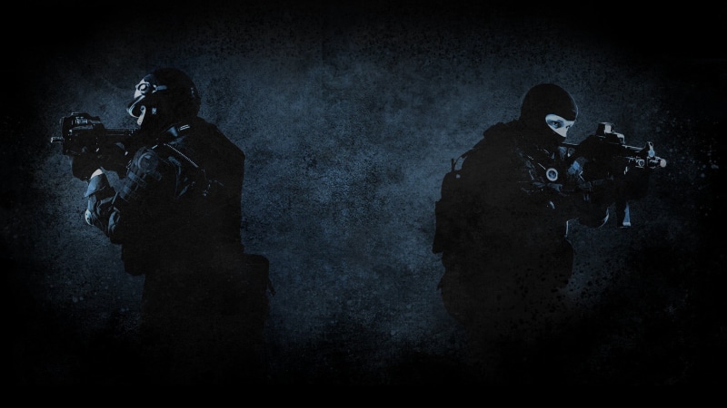 warning sign, game, Counter-Strike, weapon, night, violence, counter, aggression, Counter-Strike: Global Offensive, clothing, 1080P, anger, back lit, gun