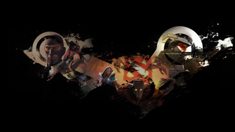 strike, mask, Dota 2, stage, music, real people, fortress, performance, adult, people, nature, arts culture and entertainment, black background, technology