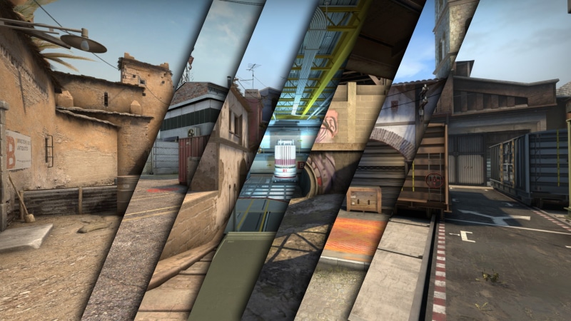 architecture, active map pool, built structure, pipeline, 2K, no people, architectural column, pipe - tube, the way forward, staircase, Counter-Strike: Global Offensive
