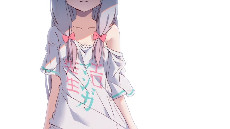 art and craft, Eromanga-sensei, pink color, connection, multi colored, clear sky, office, white background, no people, technology, white skin, creativity