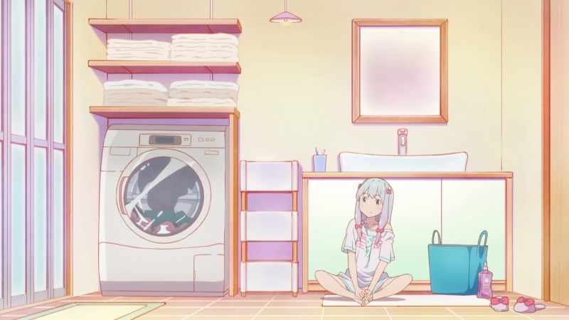 creativity, table, picture frame, window, day, representation, frame, art and craft, home interior, female likeness, women, Eromanga-sensei, 2K, wall - building feature