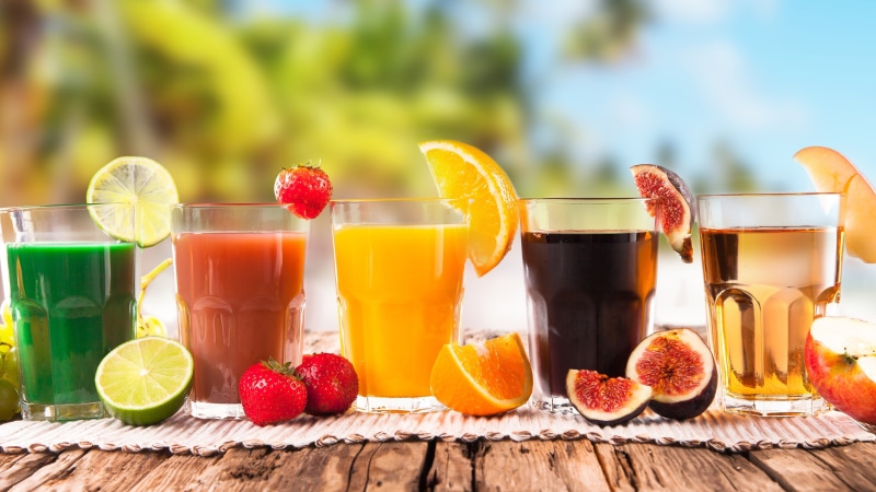 Lime, Strawberry, Fresh, Fig, 4K, Fruit, Drinks, Apple, Orange, Cocktail