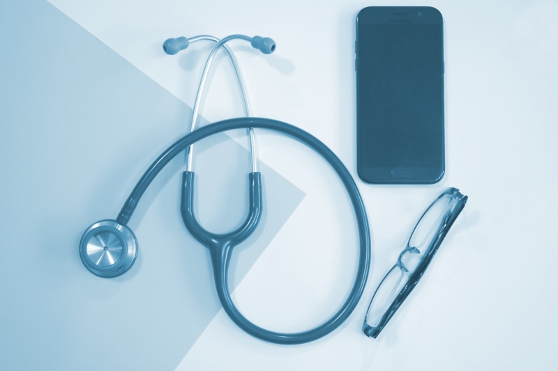 professional, doctor, studio shot, hospital, physician, medical supplies, health, doctors office, healthcare, high angle view, medicine, stethoscope, indoors