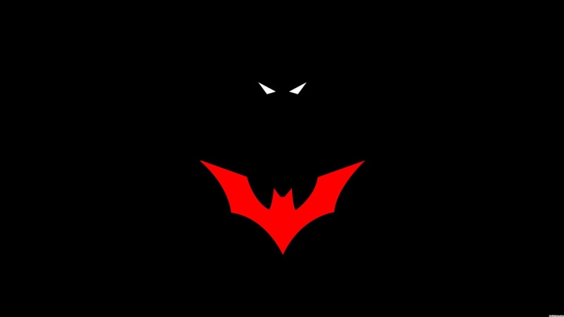 computer icon, flying, Batman Beyond, night, close-up, cartoon, outdoors, beauty in nature, dark, Batman, red, airplane, star shape, nature