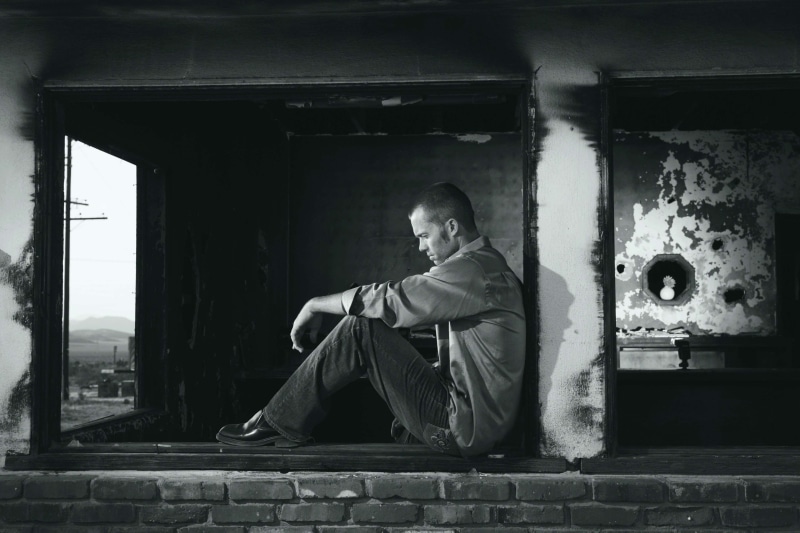 unhappy, thinking, 4K, black and white, depression, sad, stress, person, depressed, fashion, young, man, young man, lonely