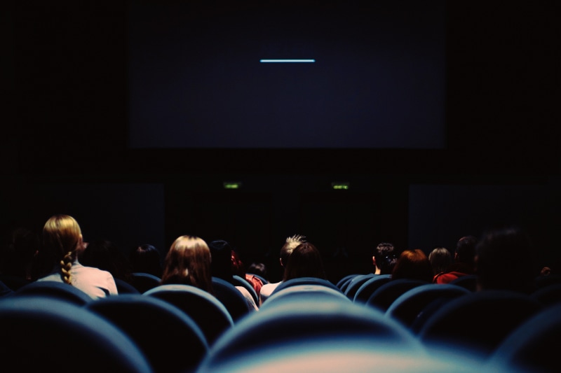 ewitsoe poland, audience, silhouette, shadow, men, 5K, real people, arts culture and entertainment, poland, indoors, screen, adult, person, watch, theater