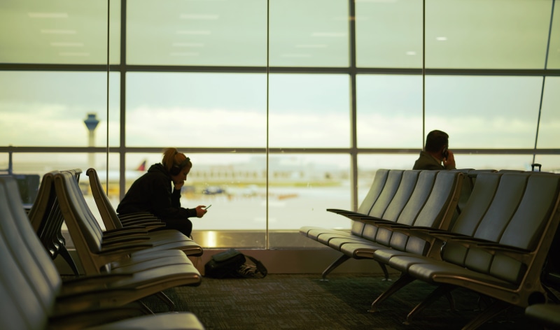 relaxation, flying, toronto, waiting, human, seat, furniture, day, tourist, room, travel, chair, lifestyle, woman, airport terminal, airport, glass - material