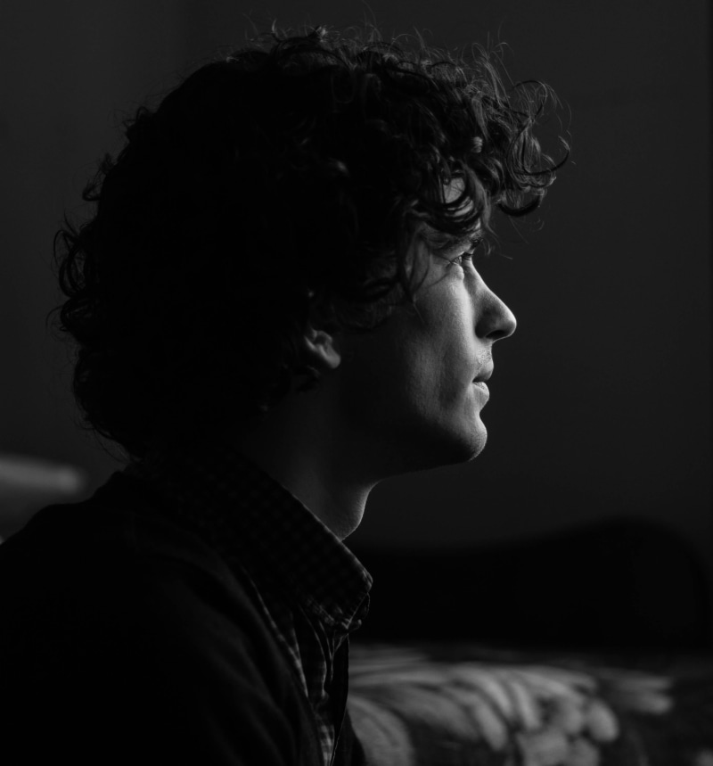 portrait, contemplation, one Person, depression, human face, lonely, beauty, depression - sadness, tired, boy, stress, close-up, lifestyles, male, wavy hair