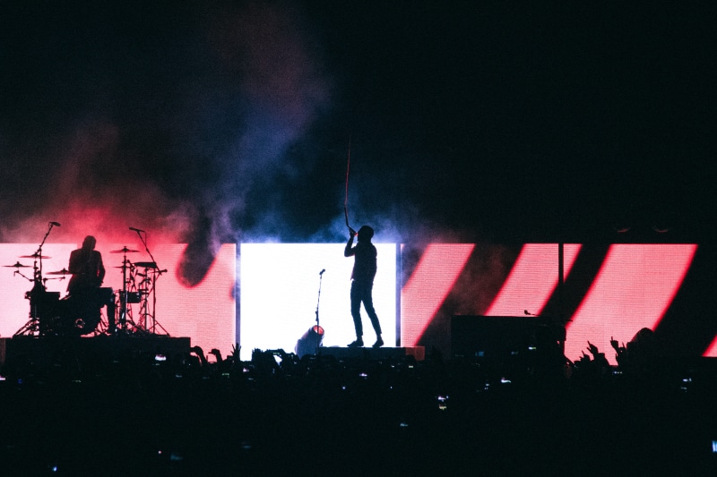 united states, josh, singing, performance, twentyonepilots, tyler, entertainment occupation, concert, rock music, black, stage, music festival, people