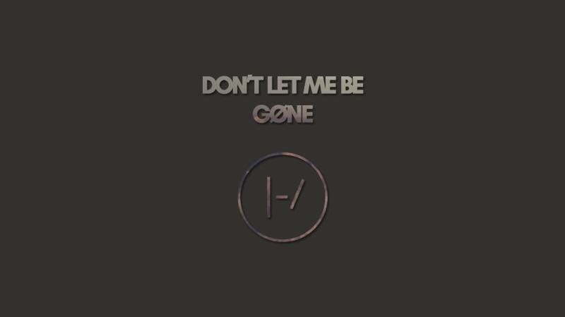 dark, gone, sign, copy space, capital letter, circle, communication, Twenty One Pilots, message, number, no people, geometric shape, text, let, information