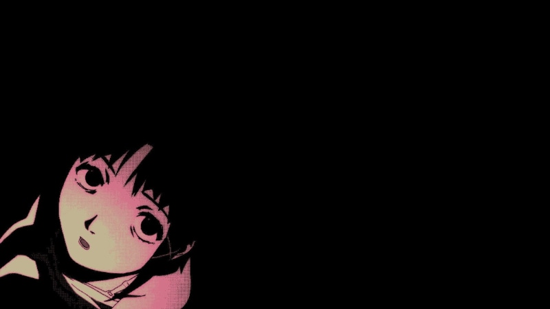 1080P, studio shot, anthropomorphic face, close-up, Serial Experiments Lain, dark, art and craft, black background, copy space, representation, no people