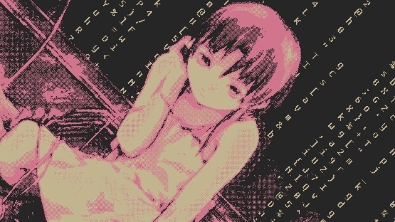 Serial Experiments Lain, close-up, real people, human body part, women, heart shape, love, adult, high angle view, pattern, lifestyles, nature, 1080P