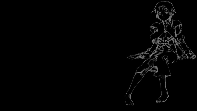 minimalism, Serial Experiments Lain, 1080P, anime girls, anime, Lain Iwakura