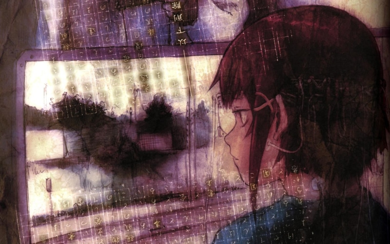 window, 720P, one person, Lain Iwakura, reflection, anime girls, real people, contemplation, multiple exposure, women, adult, beautiful woman, glass - material