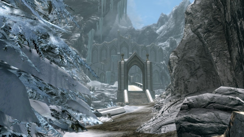 built structure, history, nature, gray, scenics - nature, outdoors, video games, arch, illustration, 1080P, architecture, day, tranquility, no people