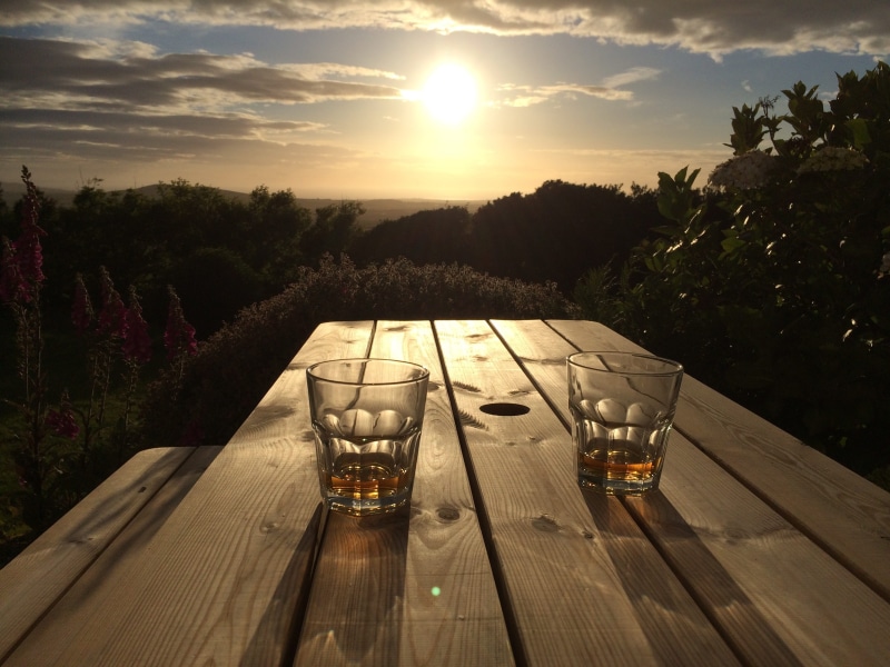 vacation, sunlight, cloud, relaxing, sit, cloud - sky, day, chill, wooden, wood - material, drinking, glass, sunshine, beach, evening, water, light, sunrise