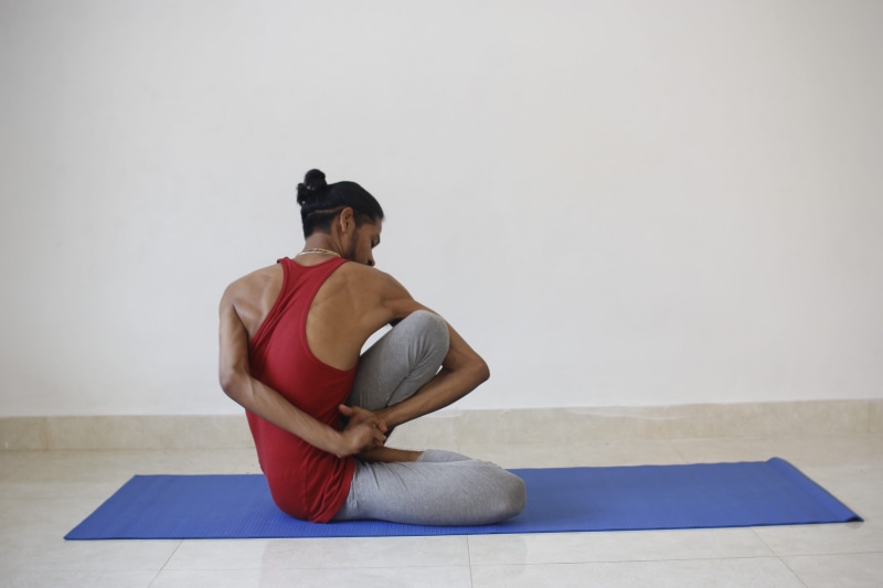 stretching, man, human Age, workout, blue, person, one woman only, viewpoint, wellness, Yoga, health, outdoor, harmony, Men, breathing, moving Activity