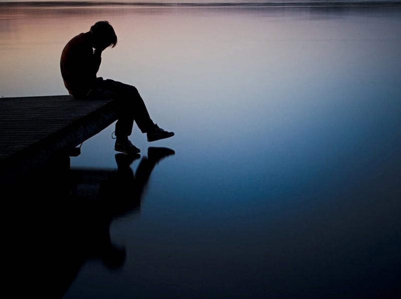 one Person, reflection, relaxation, morning, silhouette, river, contemplation, full length, back Lit, adult, swimming pool, sunset, outdoors, pier, leisure activity