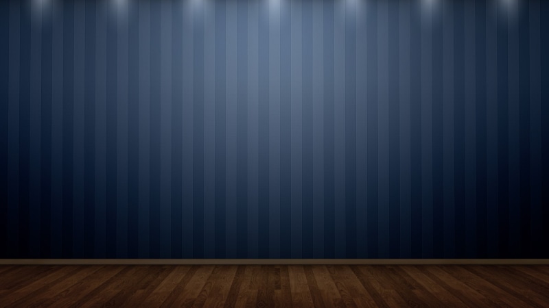 abstract, sparse, spotlight, hardwood floor, curtains, indoors, chrome, absence, no people, stage, domestic room, luxury, textured effect, parquet floor