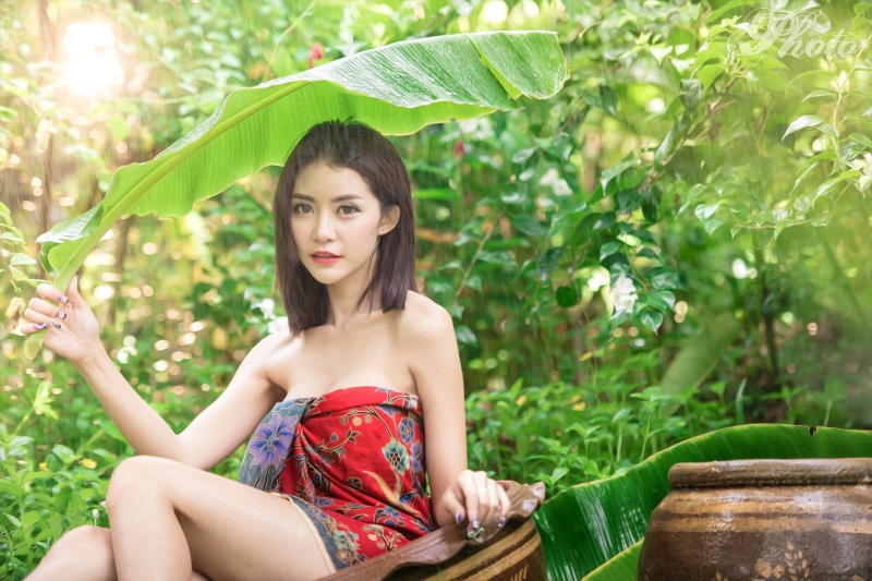 face, Asian, 1080P, Thai, model, women