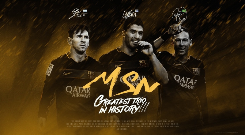 messi, greatest, people, low angle view, architecture, music, poster, Sports, suarez, healthcare and medicine, trio, social issues, human representation