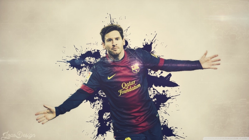 footballer, fc, poster, lionel messi, messi, barcelona, 1080P, fc barcelona, lionel