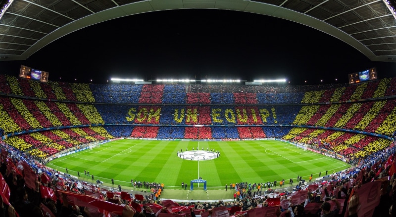 watching, Football, multi colored, architecture, indoors, group of people, grass, high angle view, Sports, leisure activity, sport, mixed age range, green