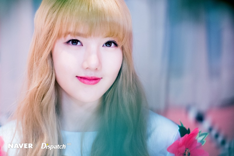 South Korea, front view, portrait, focus on foreground, Umji, blond hair, women, 1080P, Yerin, headshot, beauty, hair, young women, young adult, beautiful woman