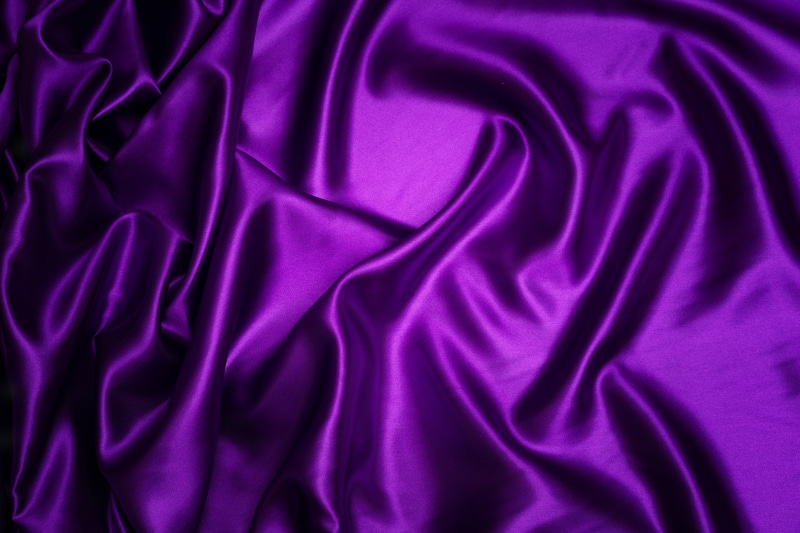 folds, fabric, silk, texture, purple, 5K, background