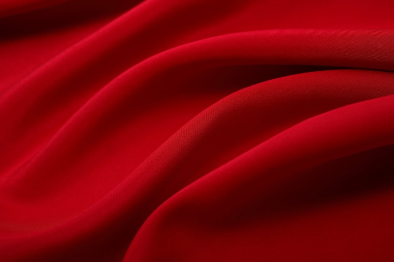 wave Pattern, 1080P, cloth, full frame, velvet, smooth, curve, red, textured, softness, no People, colors, wealth, close-up, silk, pattern, fashion, celebration