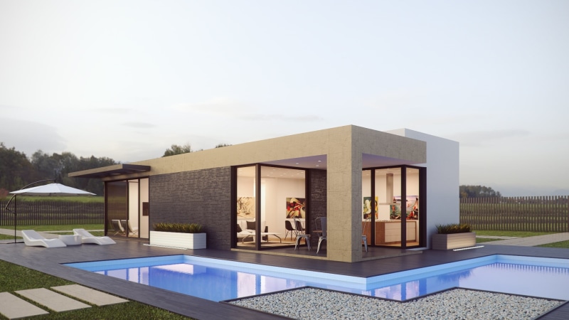 home interior, external, house, lifestyles, 3d, render, swimming pool, photoshop, brown, d, graphics, luxury, built structure, post production, domestic life