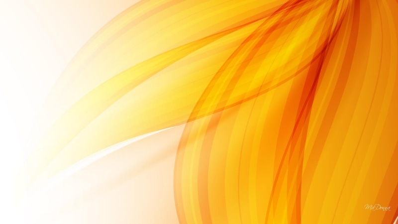 gold, simple silk, satin, orange, abstract, waves, fall, 1080P, swirls, silk, yellow, autumn, bright, 3d and abstrac
